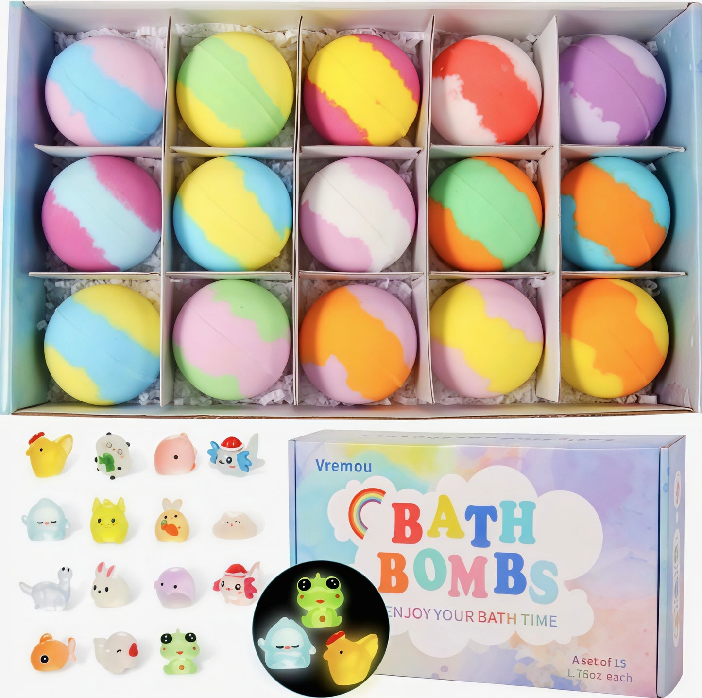 Bath Bombs With Surprise Toys Inside