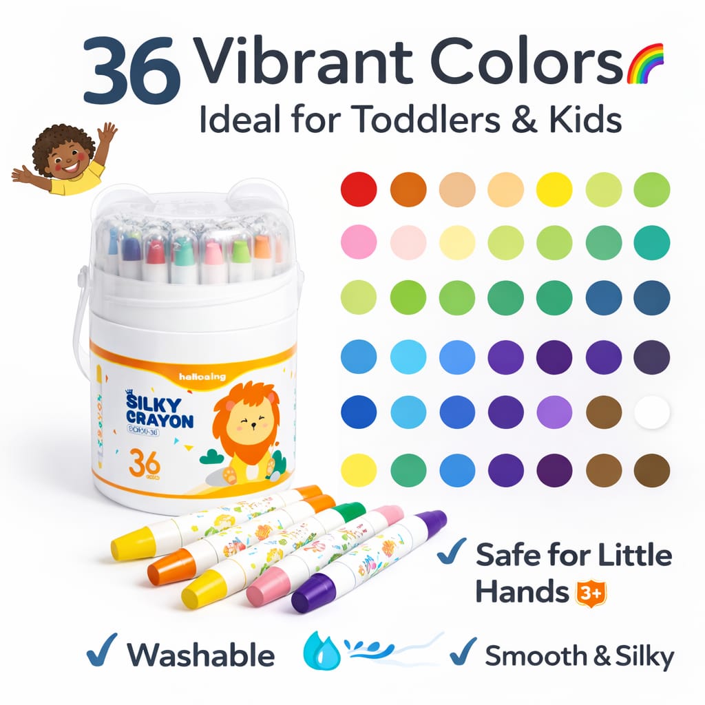 Silky Twisting Crayons